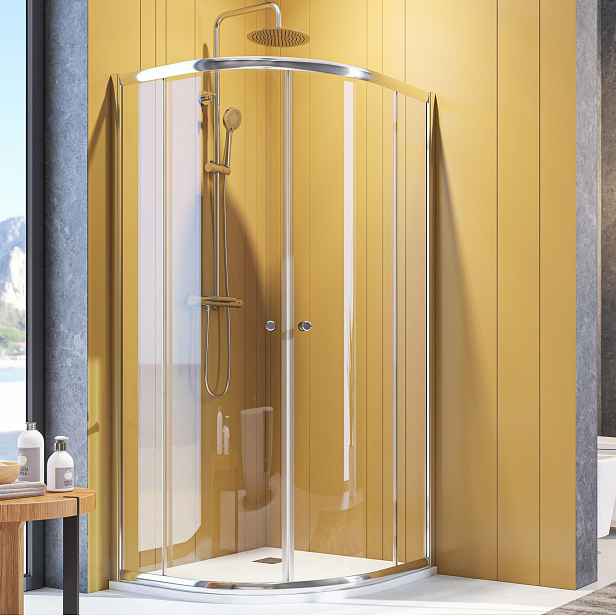 Sprchová zástěna Family S4 90 cm CHROM