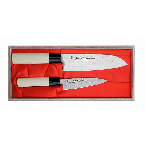 Satake Nashiji Natural Santoku Set univerzální sada