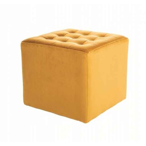Taburet Lori Velvet kari do obývacího pokoje Sig