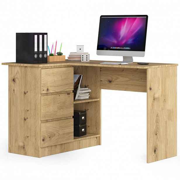 RAUMHIRSCH FURNITURE PSACÍ STŮL dub Artisan 77/124/85