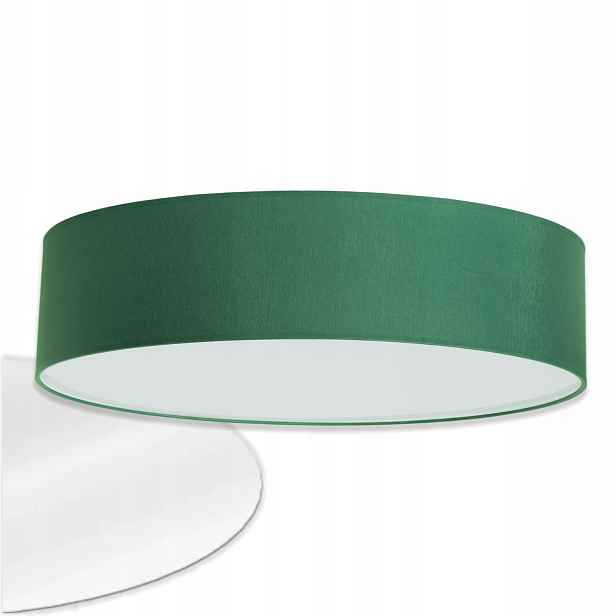 Nástěnná Lampa Stropní Svítidlo Led Abažur 50 cm 3x60 W Denko