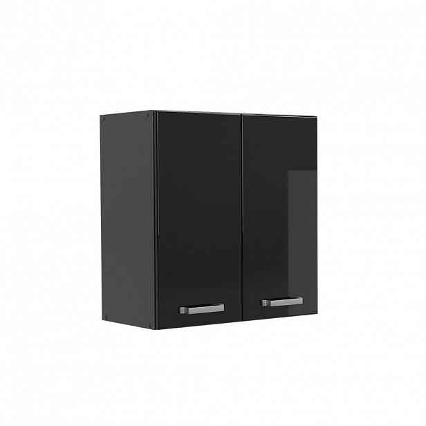 Vicco VĚŠÁK NA STĚNU R-Line Černý vysoký lesk 60 cm