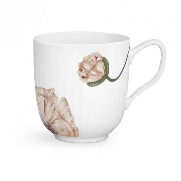 Bílý porcelánový hrnek Kähler Design Hammershøi Poppy, 330 ml