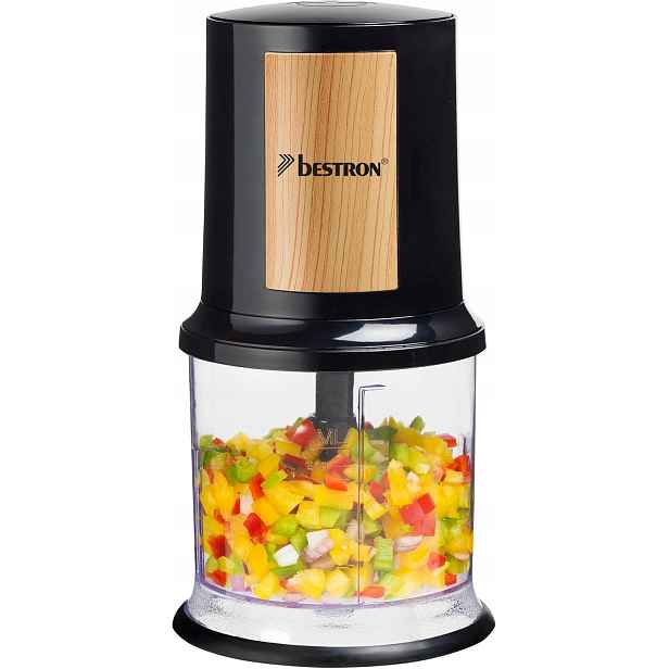 Elektrický drtič zeleniny se dvěma řezacími noži, 500 ml, 400 W