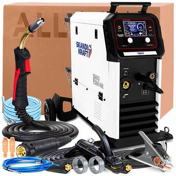 Svářečka 3V1 Skandi Kraft Itech Mig 280 4R 400V 280A Tig Lift Puls Spot Mma