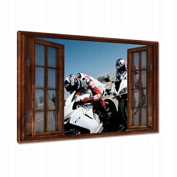 Obrazy 120x80 Závodní motorka Motocykl