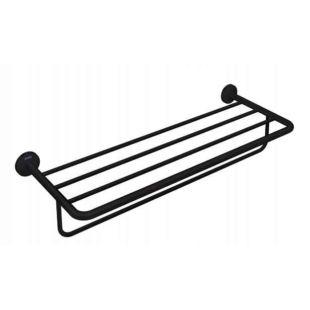 Axor Universal Circular - Držák ručníku s poličkou, délka 60 cm, matná černá 42843670