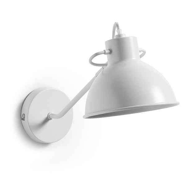 Bílé nástěnné svítidlo Offelis – Kave Home