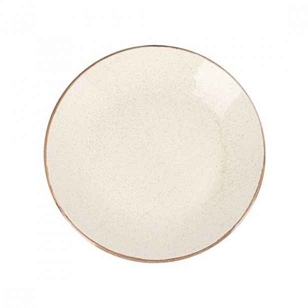 Porcelánový talíř, 24cm, "Roční období", Béžová - Porland