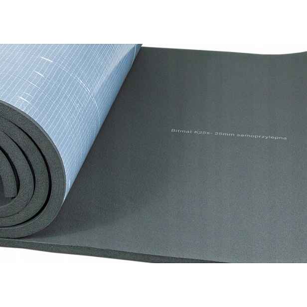 Termoizolační Kaučuková pěna 25 mm 1 m2 – ideální pro izolaci