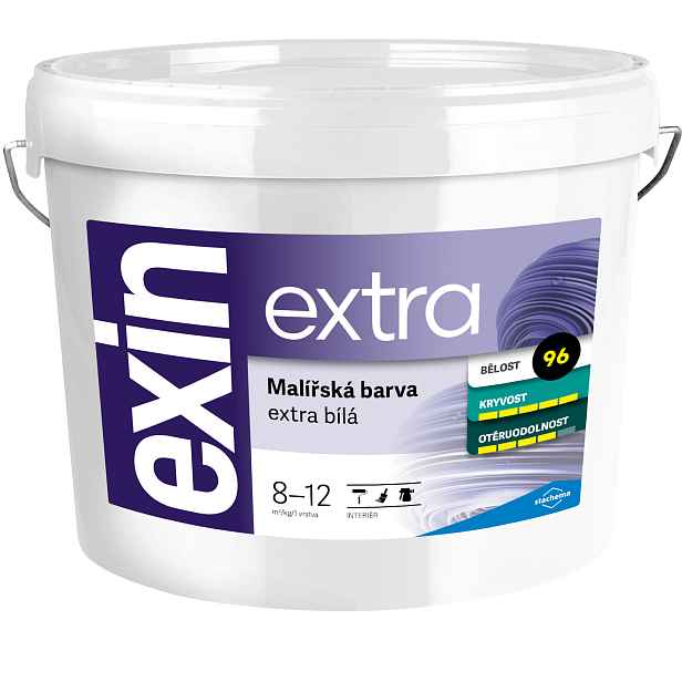 Malba interiérová Stachema EXIN EXTRA bílá 15+3 kg