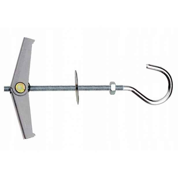 Pružinové kotvy s hákem a podložkou Pirát Eddi-S M5x100 mm 25 Ks Tox