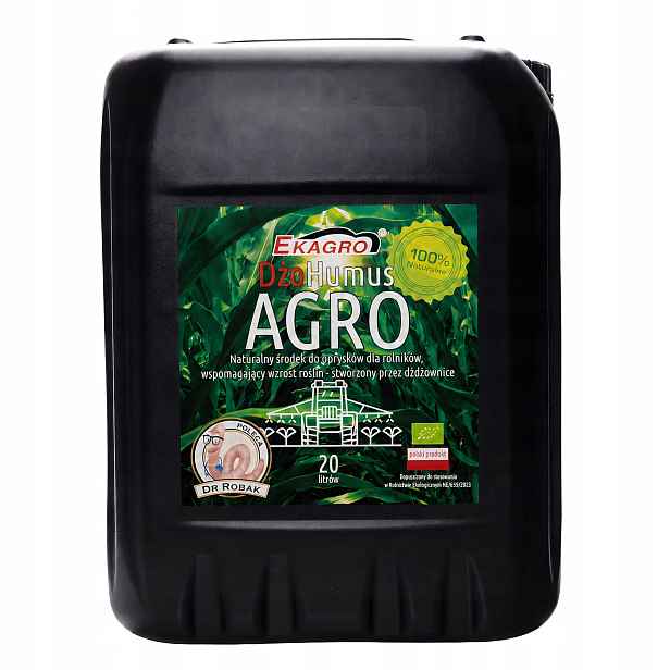 20L Biohumus Agro pro postřik Ekologické tekuté hnojivo Humus Přírodní