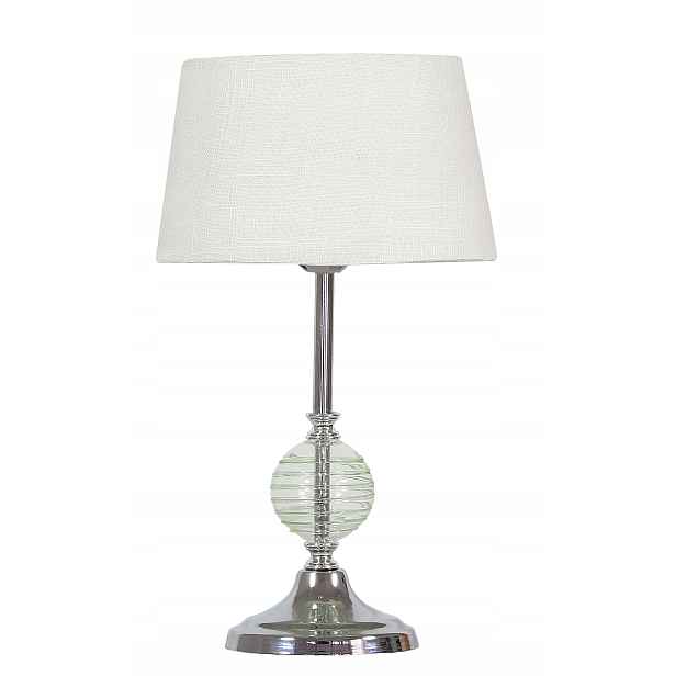 Chrom-bílá kancelářská lampa E27 Fero Candellux