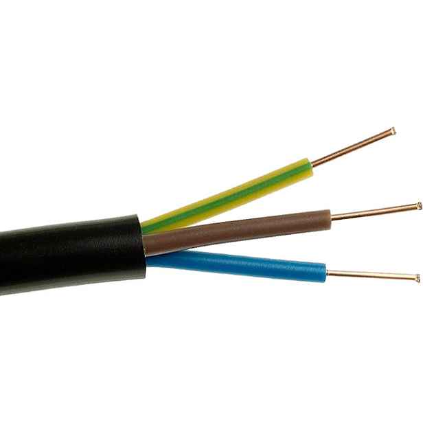 Kabel do země YKY 600V/1000V 3x2,5 - 100m