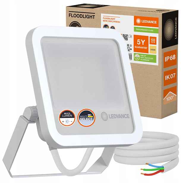 Led reflektor Venkovní reflektor 69W 9150lm 3000K IP66 Floodlight