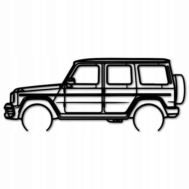 Ažurový Obraz Mercedes G63 Amg Obrazy Do Obývacího Pokoje Na Zeď Auto 80 cm
