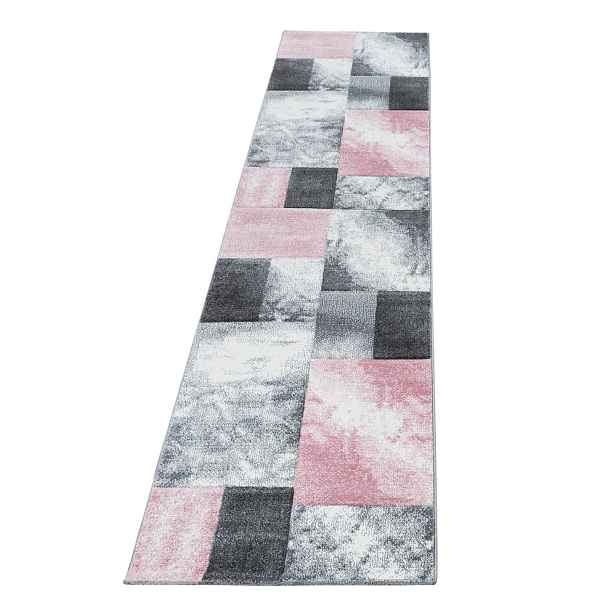 Růžovo-šedý běhoun 80x300 cm Hawaii – Ayyildiz Carpets