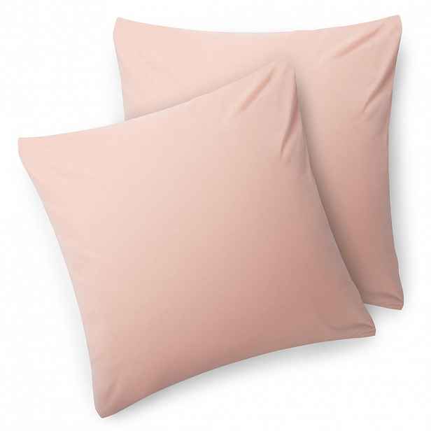 Blumtal POVLAK na polštář Agneta 65/65 cm, sada 2 ks, 100% bavlna, Růžová