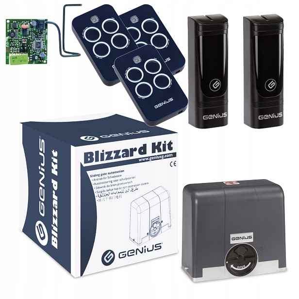 Genius Blizzard 400 Pilot Echo 3ks Pohon pro automatickou posuvnou bránu