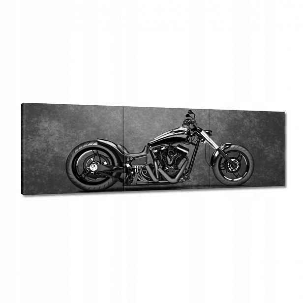 Obrazy 120x40 Czopper Motor Motocykl