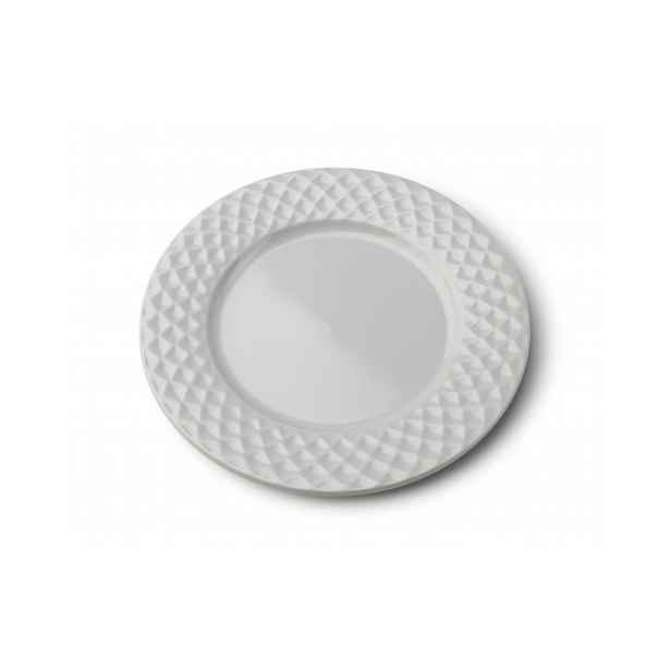 PROHOME - Talíř dezertní Diamond Grey 20,5cm