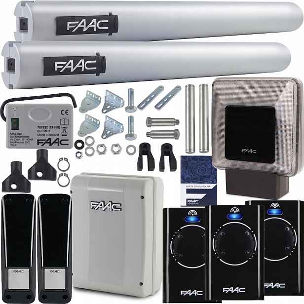 Sada pro brány Faac Handy S418 2024 Lampa 3x Pilot