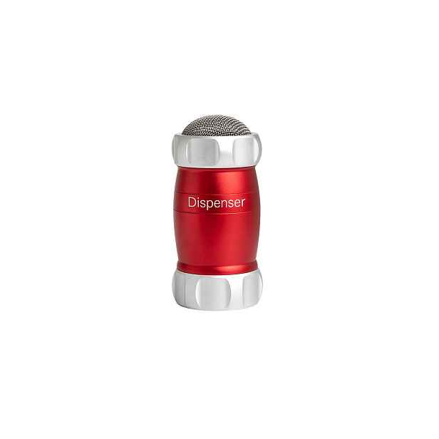Marcato Moučenka/cukřenka na moučkový cukr Dispenser, 16 cm, červená DI-RSO