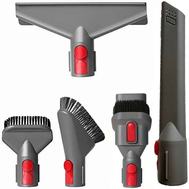 TEMU 5 ks Příslušenství k vysavači Dyson V7 V8 V10 V11 V12 V15 SV10 SV11, Náhradní díly pro vysavače Dyson, Kartáčový vysavač Dyson, Obsahuje 3 ks