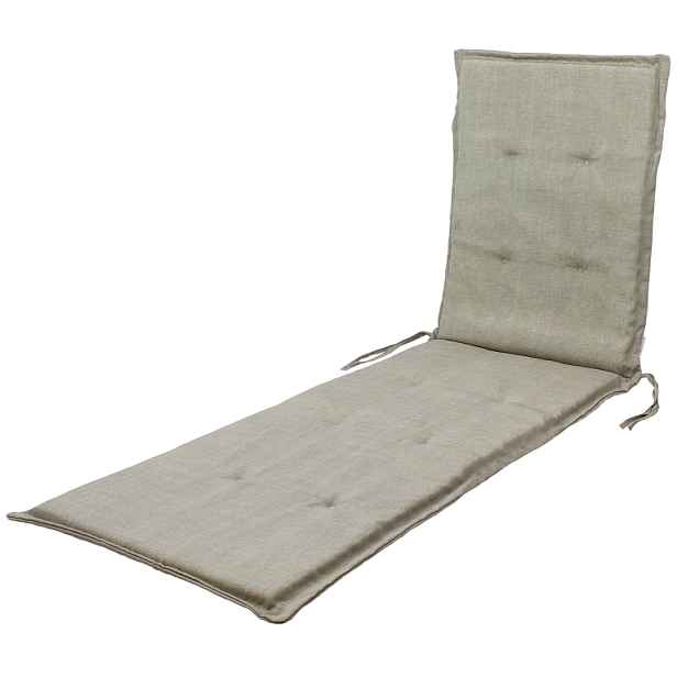 Cappa Polstr na lehátko krátký ECRU 185 × 52 cm