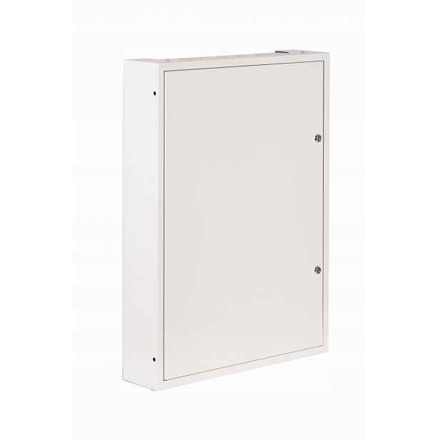 Modulární nástěnný rozvaděč 96 modulů IP31 550x755x132 Bílý se zámkem