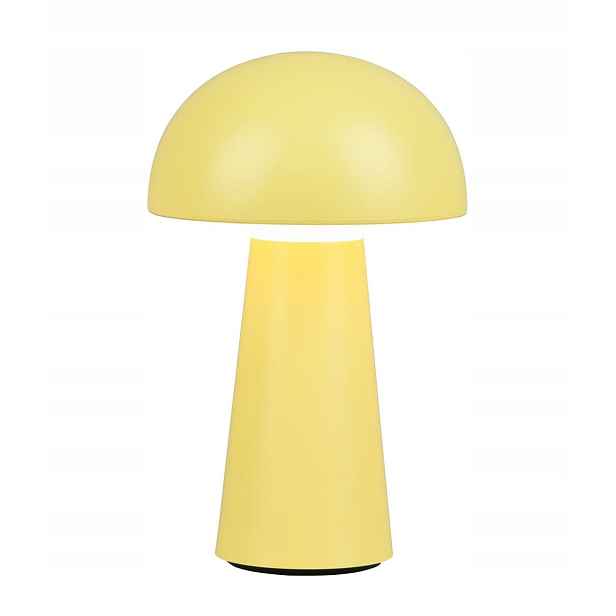Stolní lampa noční lampa Led žlutá houba Rl