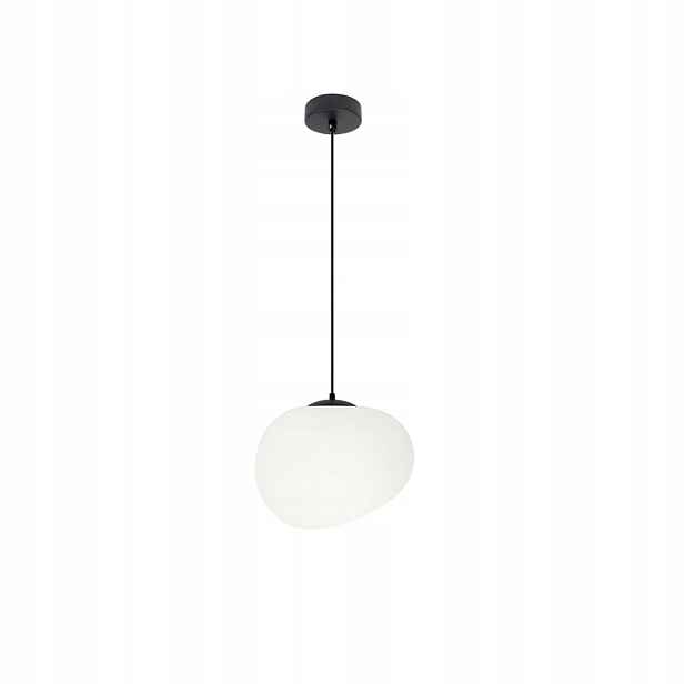 Candellux Závěsná lampa Stones Ø20 cm Akryl E27 Bílá Moderní