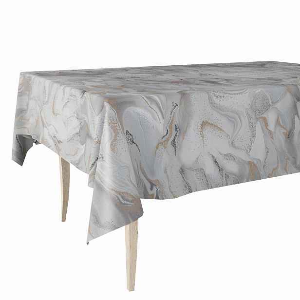 Cerata Tlustý Voděodolný Ubrus Pvc Šedý Mramor Pískovec 140x450