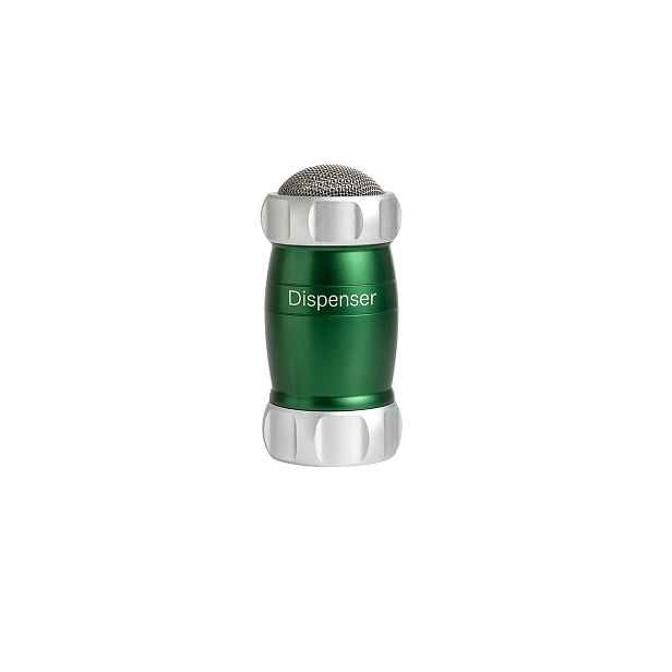 Marcato Moučenka/cukřenka na moučkový cukr Dispenser, 16 cm, zelená DI-VER