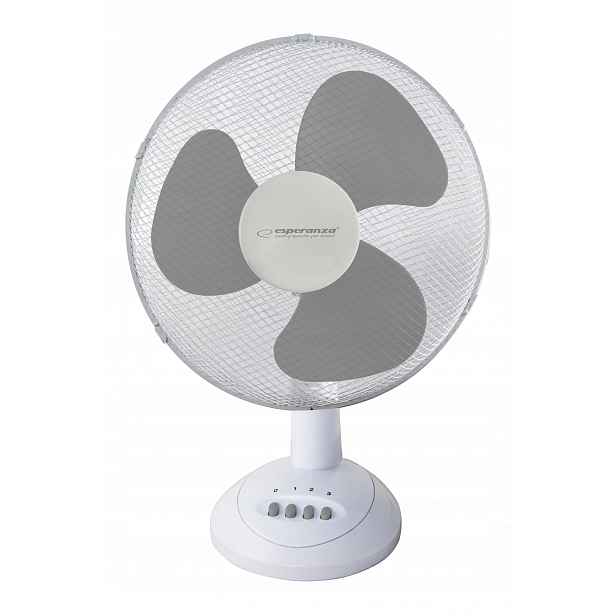 Stolní ventilátor Chinook bílý