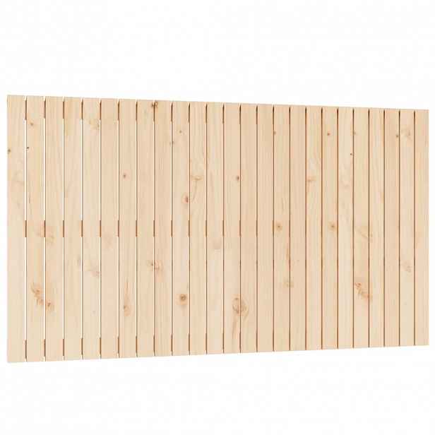 vidaXL Nástěnné čelo postele 159,5 x 3 x 90 cm masivní borové dřevo