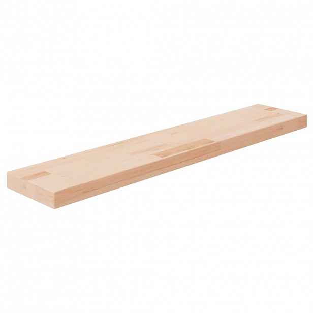 vidaXL Policová deska 100x20x4 cm masivní dubové dřevo bez úprav