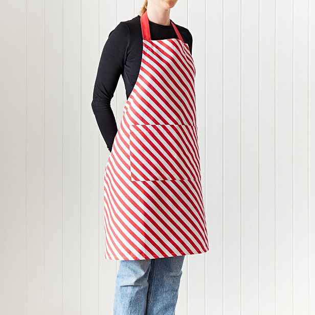 Bavlněná zástěra Candy Cane – Catherine Lansfield