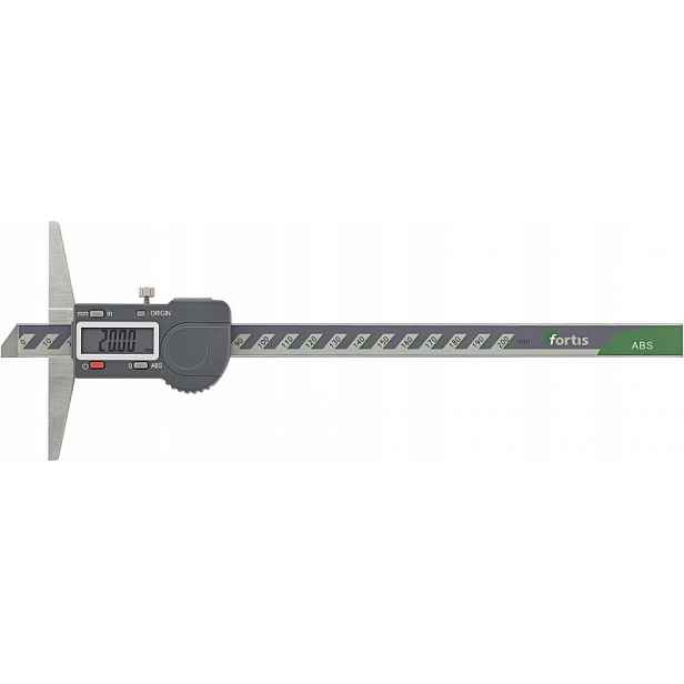 Hloubkoměr 200/0,01 mm Fortis