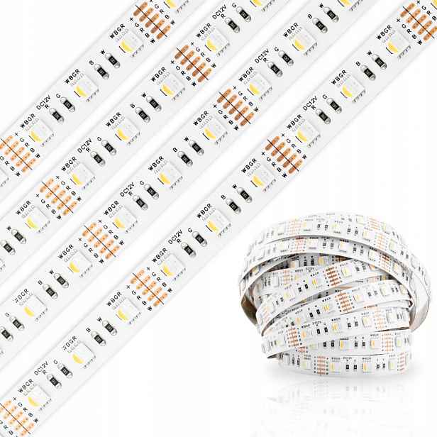 Rgb barevný Led pásek Zimna Smd 5050 12V 5M