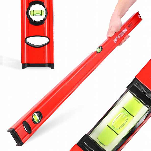 Vodováha 100 cm Waserwaga Přesná vodováha Aluminiová Profesionální Slim