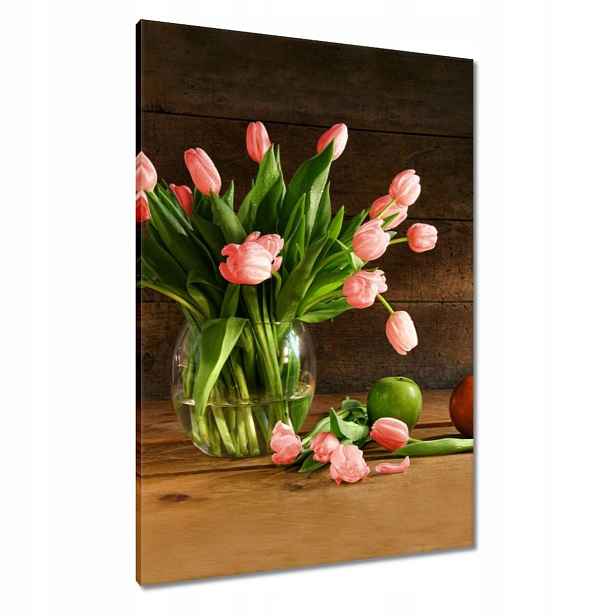 Obrazy 70x100 Červené tulipány