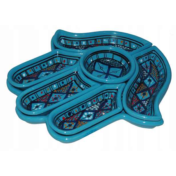 Mezze Set pro Mezze Meze Fatima Maroko Tunisko Hamsa