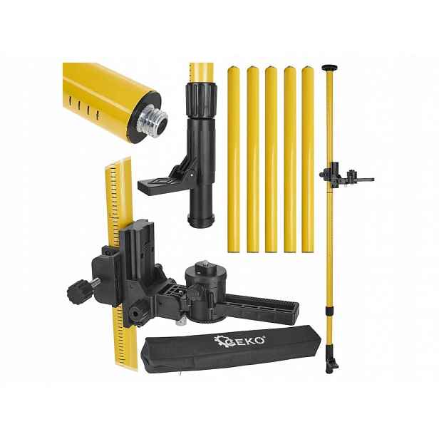 Stativ laseru, teleskopická tyč s prodloužením, až 420 cm G03309