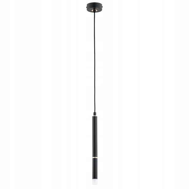 Závěsná lampa Derany 10W G9 černá-zlatá, moderní kov Alfa