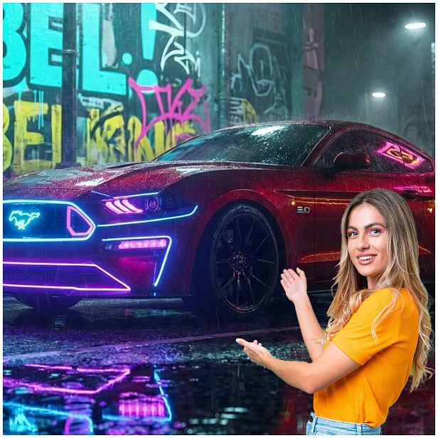 Fototapeta 3D Pro Mládež Auto Motocykl 392x260 DMSM53F