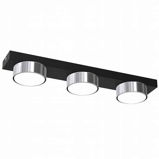Stropní Lampa Do Obývacího Pokoje Stropní Svítidlo Led Loft GX53 Černá Chrom Polsko
