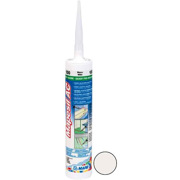 Tmel silikonový Mapei Mapesil AC 130 jasmínová 310 ml