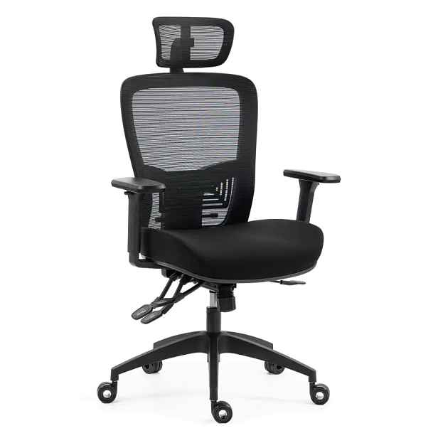 Autronic Kancelářská židle KA-H2491 BK - černá